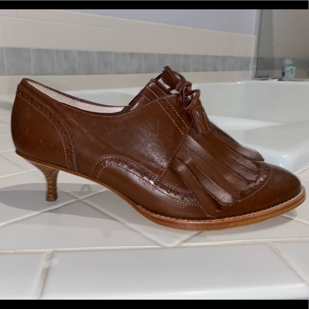 Like new! Plenty by Tracy Reese brown loafer heels